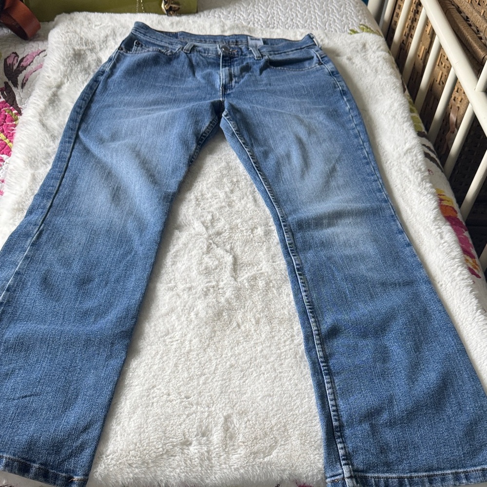 Levi's Light Blue Flare Jeans